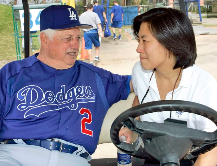 GOOD COMPANY
Ng before taking a job with Lasorda and the Dodgers.